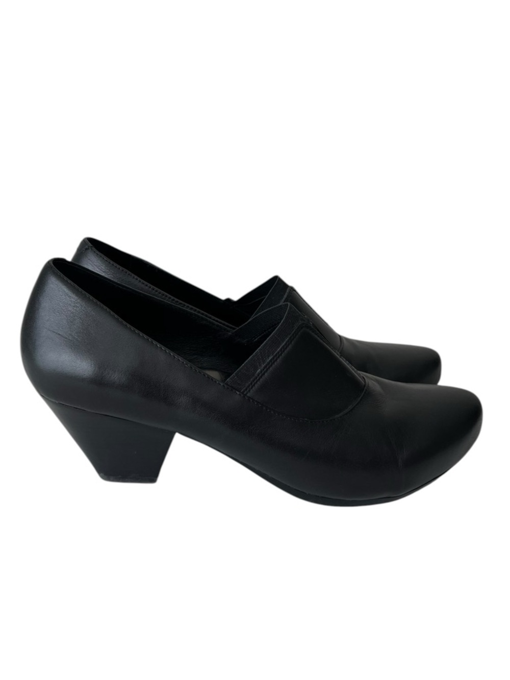 Dansko Beatrix Naps Leather Heeled Comfort Loafers Black Size Women’s 42 11.5-12